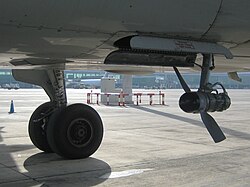 Ram air turbine on Airbus A320