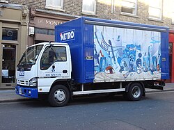 A Metro delivery van