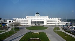 The original international style passenger terminal, completed in 1940