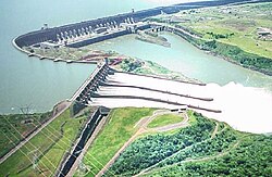 Itaipu Dam in Paraná