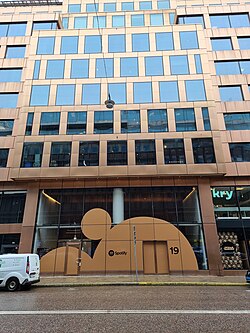 Spotify offices in Stockholm, 2024
