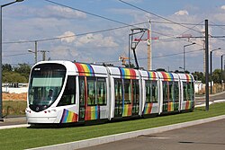 Angers light rail network