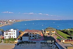 Aqtau is Kazakhstan's only seaport on the Caspian Sea.