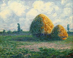 The haystacks (1911) by Martín Malharro. He is considered the introducer of Impressionism in Argentina.[11]