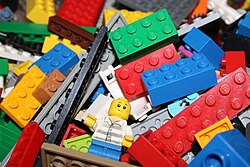 Lego, world's largest toy company by revenue, headquartered in Billund