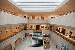 Interior of the Chazen Museum of Art