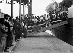 The Great European immigration wave to Argentina.