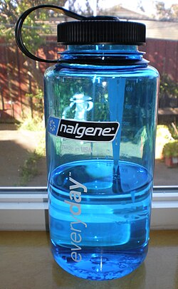 Wide-mouth 1-litre bottle