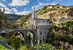 Las Lajas Sanctuary, Ipiales, Colombia