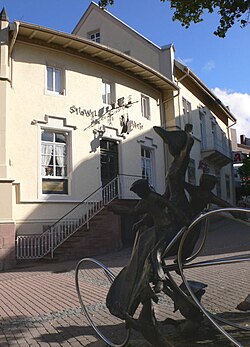 The world's first "filling station", the City Pharmacy in Wiesloch, Germany