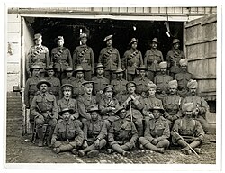 A group of soldiers from the Indian Corps who had been mentioned in dispatches during fighting on the Western Front