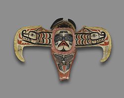 ʼNamgis Thunderbird Transformation Mask, 19th century