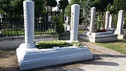 Halil İnalcık's grave, Fatih Mosque, Istanbul.