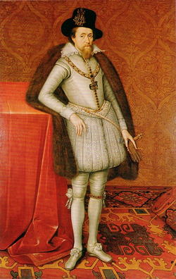 Portrait of James VI by John de Critz, c. 1606