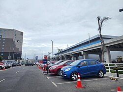 Parking area of the new terminal