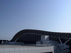 Kansai International Airport's roof